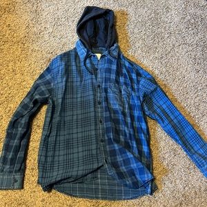 American Eagle Super Soft XL. Blue/Dark Blue/Grey hood